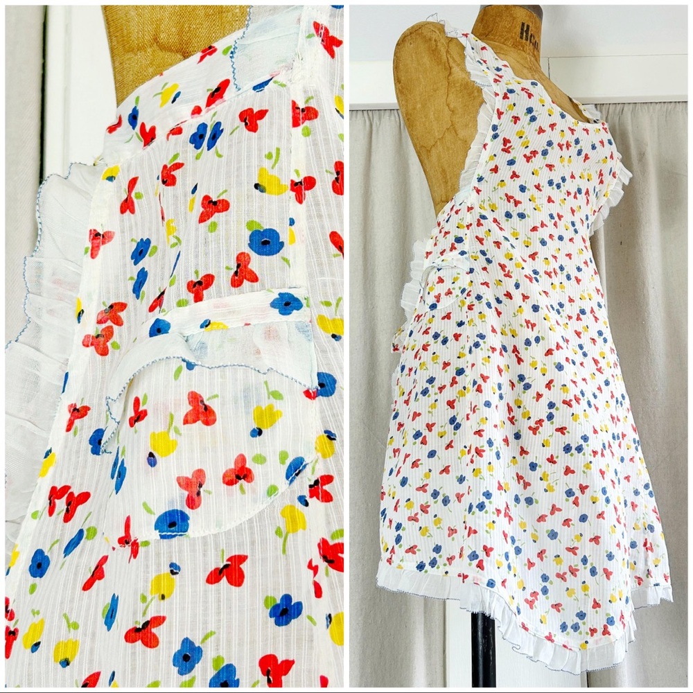 Vintage apron dress